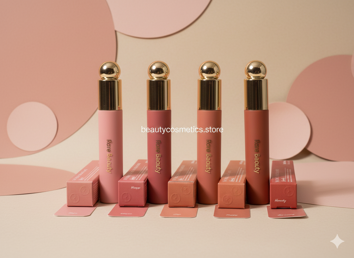 Rose Breaury Lip Gloss 4 Shad Hope Joy Seranity Happy Honerty
