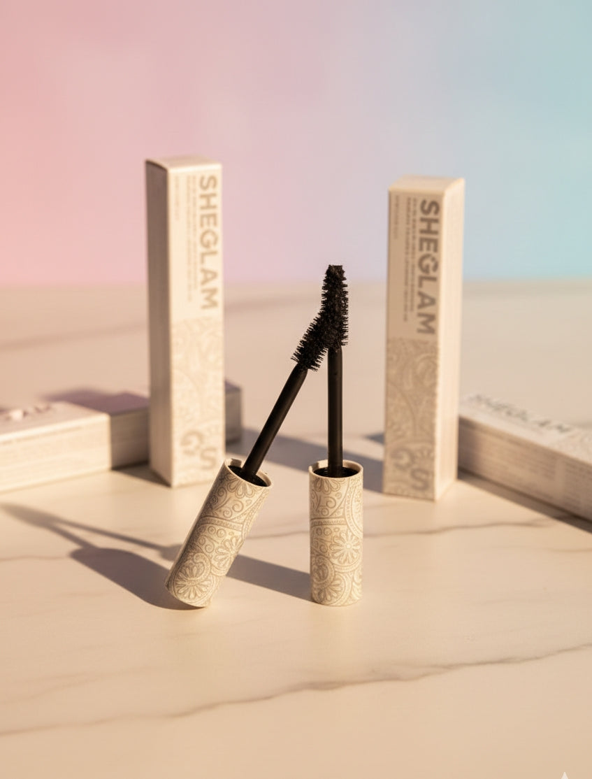 SHEGLAM 2 In 1 Volume & length macra - washable Black