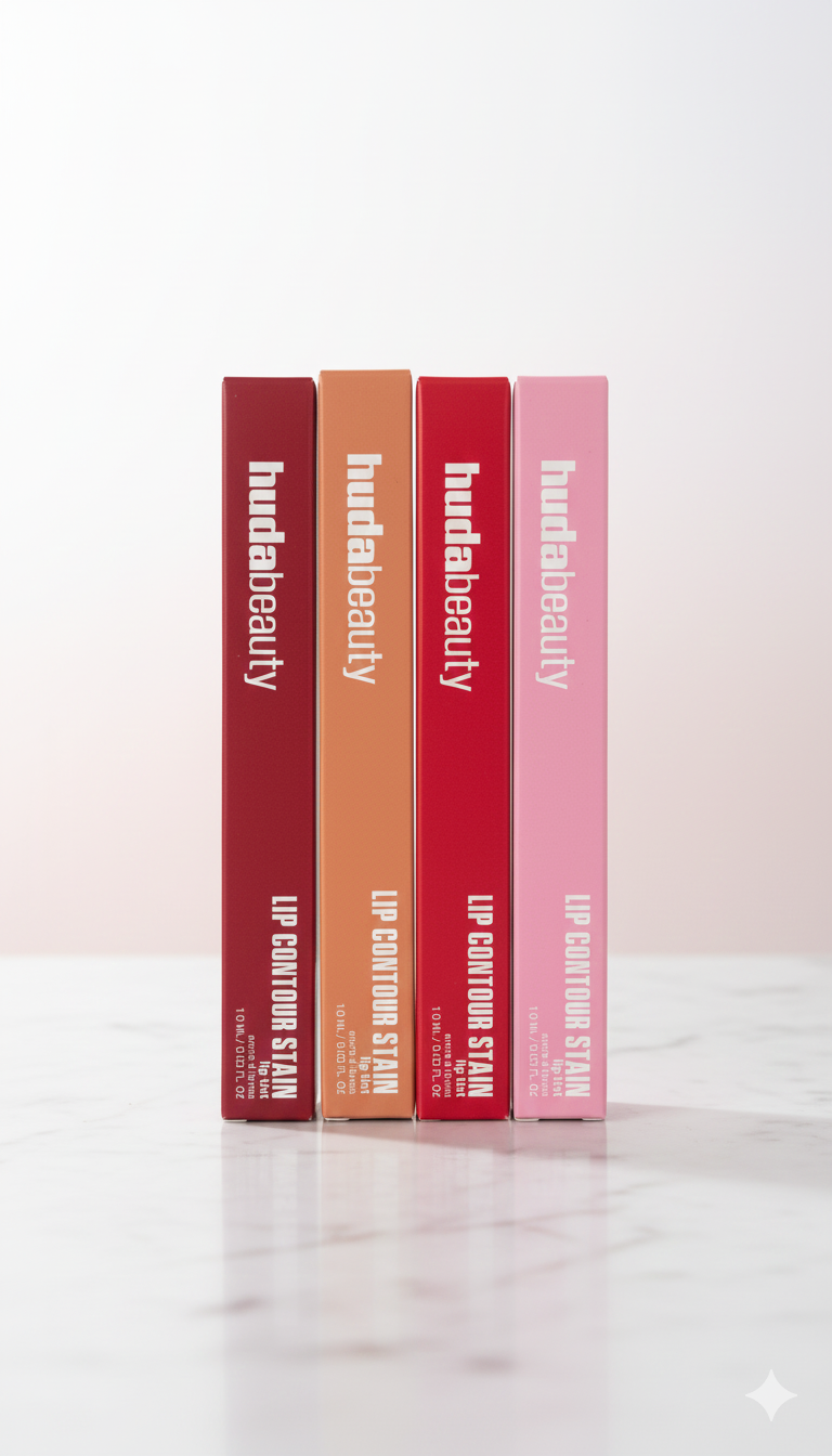 Hudabeauty LIP CONTOUR STAIN LIP TINT