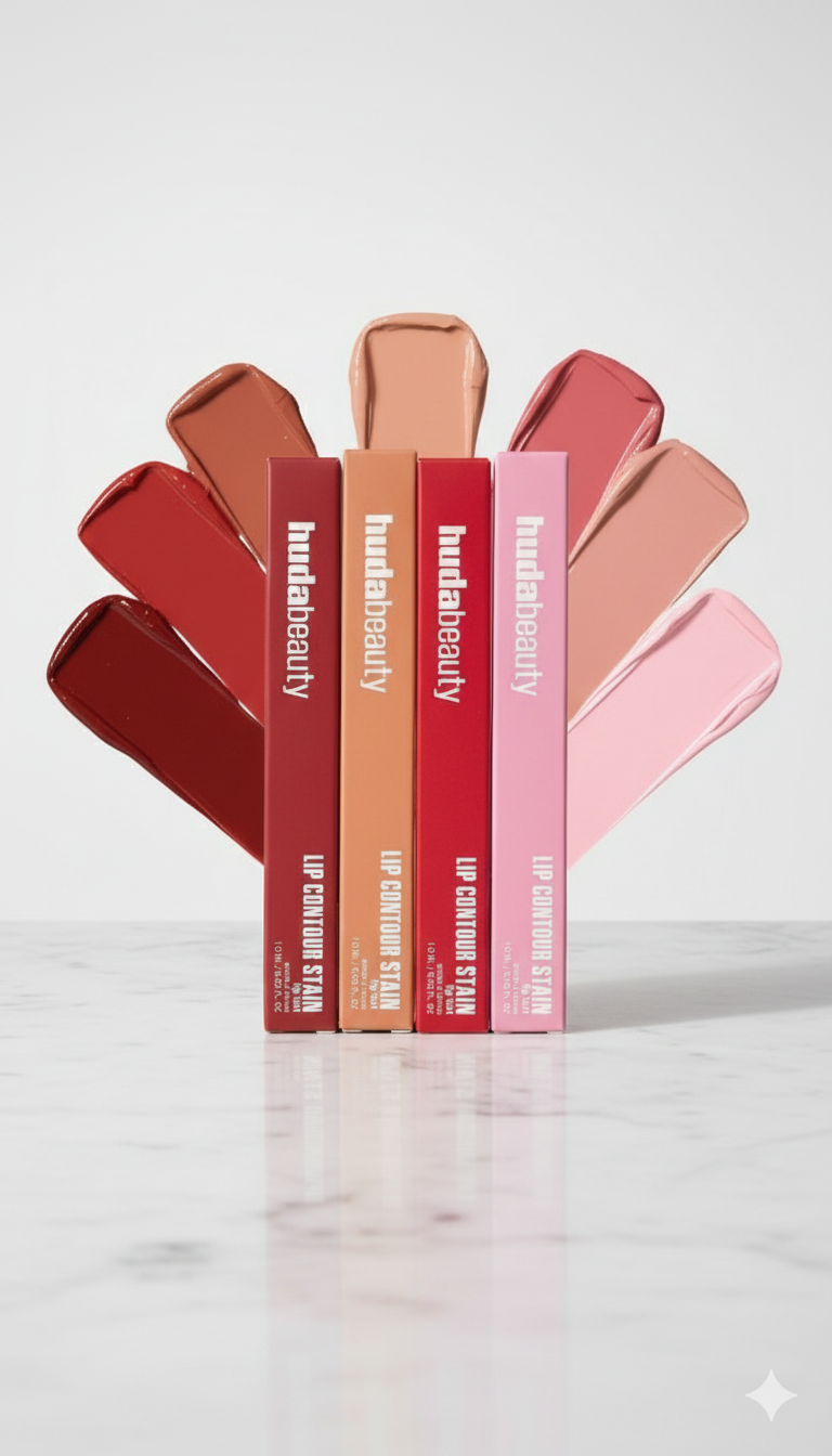 Hudabeauty LIP CONTOUR STAIN LIP TINT
