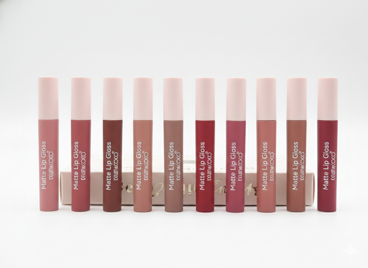 Beutiful Energy KEUIN&COCO 10 COLORS MATTE LIP GLOSS