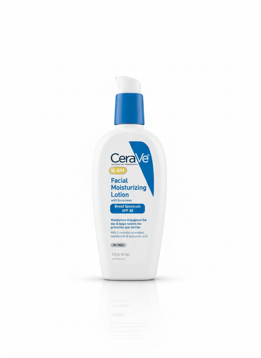 CeraVe AM Facial Moisturizing Lotion with SPF 30 (3 fl oz / 89 ml)