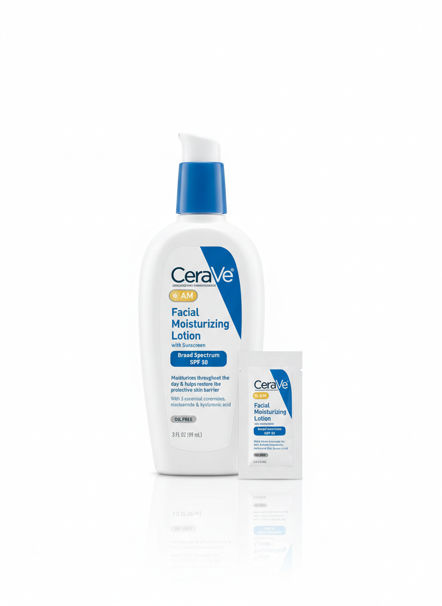 CeraVe AM Facial Moisturizing Lotion with SPF 30 (3 fl oz / 89 ml)